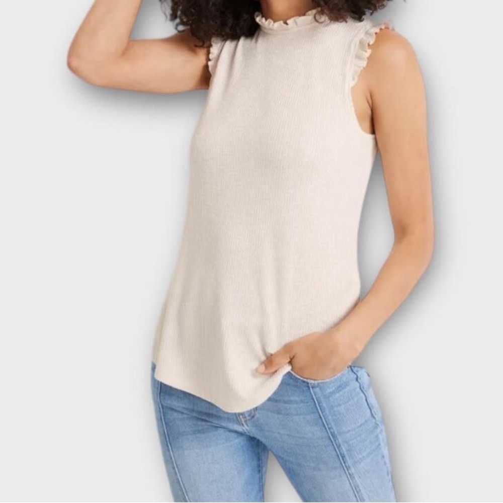 Maurice’s Vineyard Ruffle Trim Tank